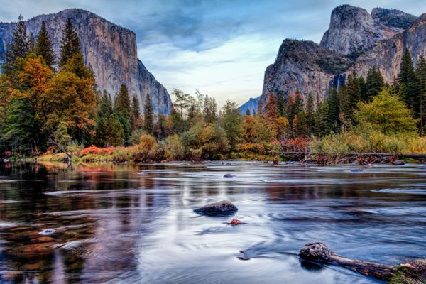 water stream in the mountains